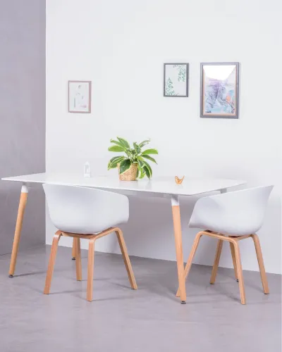 Tavolo da pranzo rettangolare da 160 cm | Design nordico | Nest Dream