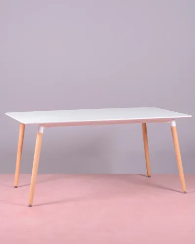 Rechthoekige eettafel van 160 cm | Scandinavisch ontwerp | Nest Dream