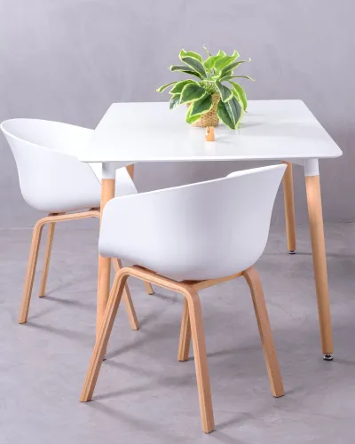 Rechthoekige eettafel van 160 cm | Scandinavisch ontwerp | Nest Dream