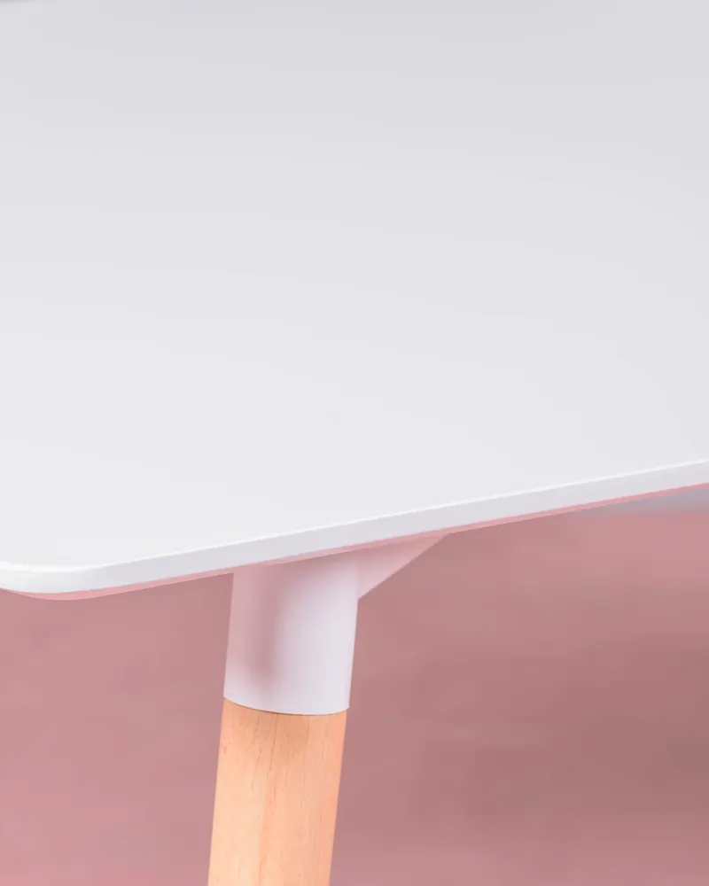 Mesa de comedor rectangular de 160cm | Diseño nórdico | Nest Dream