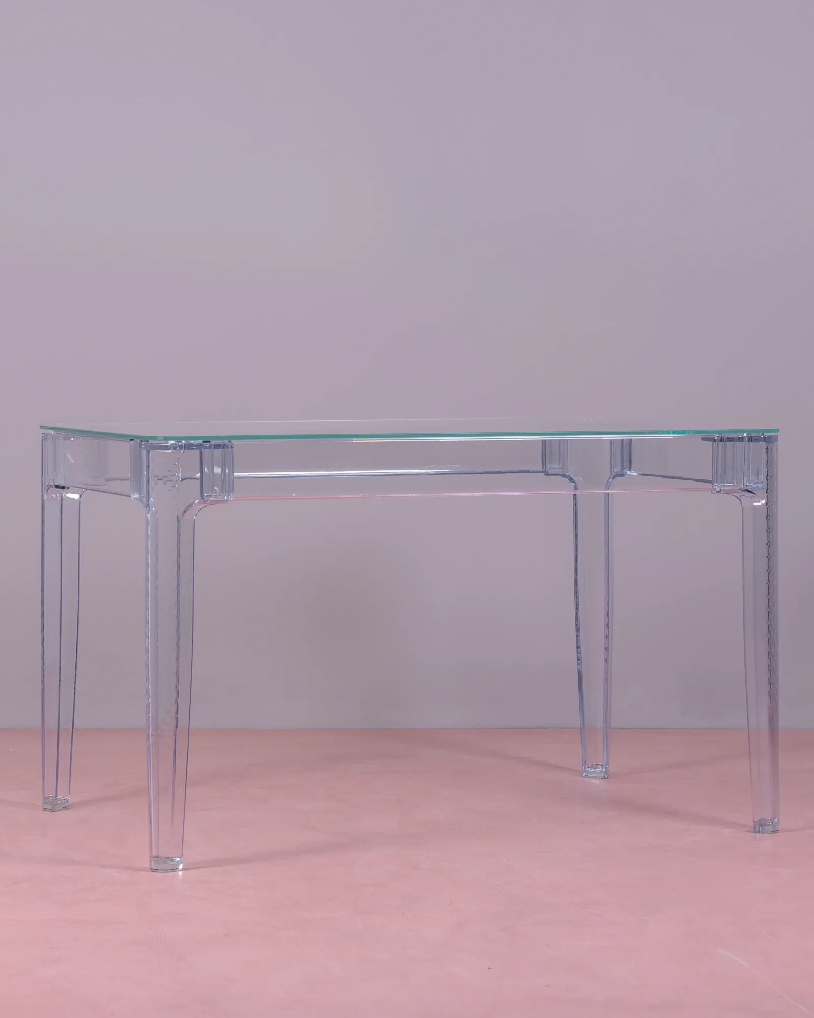 Mesa Ghost de 120cm de plástico  | Mesas de cristal | Envío gratis