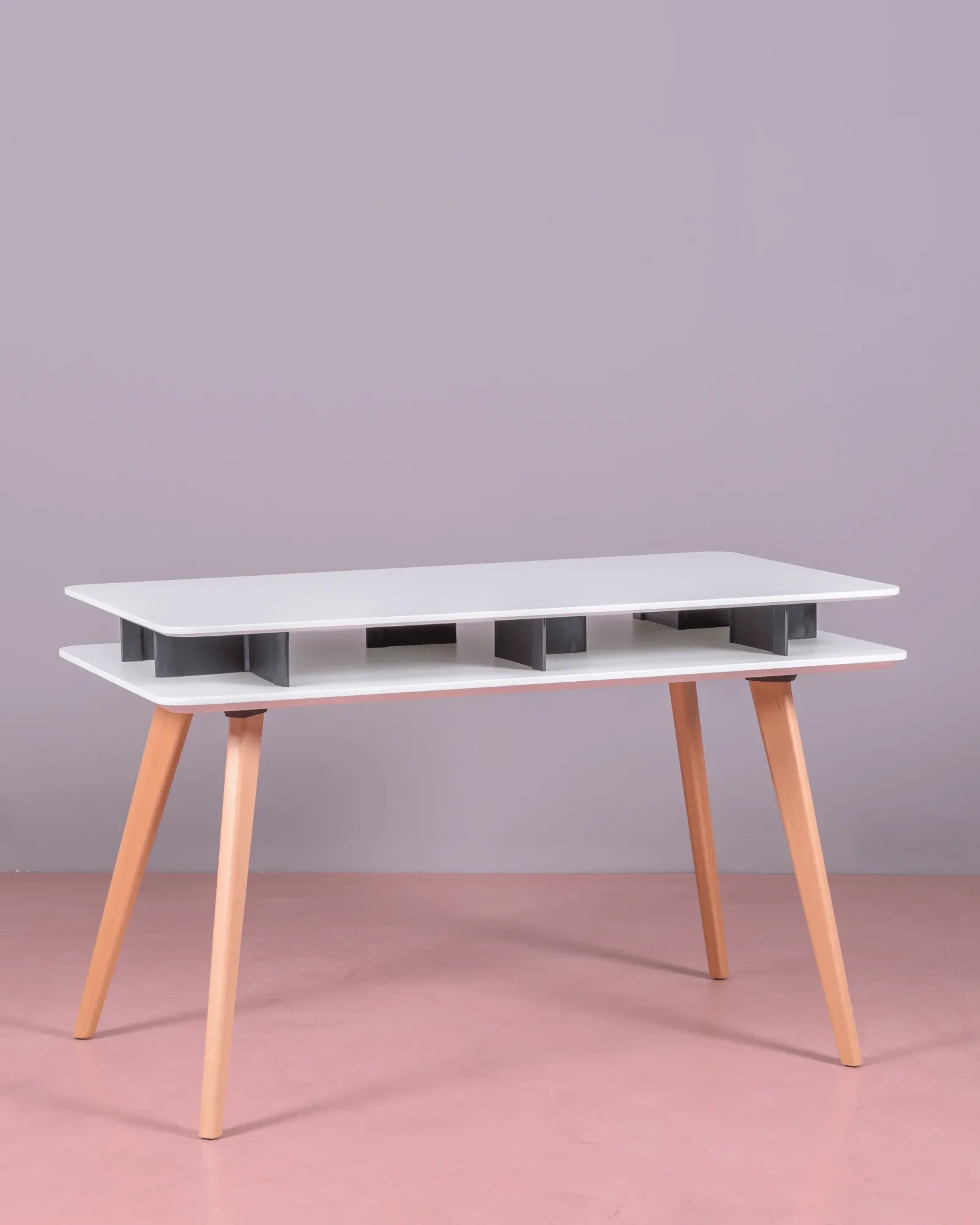 Scandinavian desk table | Minimalist and elegant design