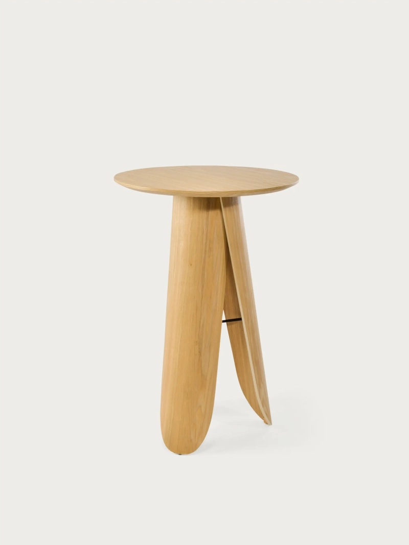 Table haute ronde en frêne (70cm) - Pluto NEST DREAM - 6