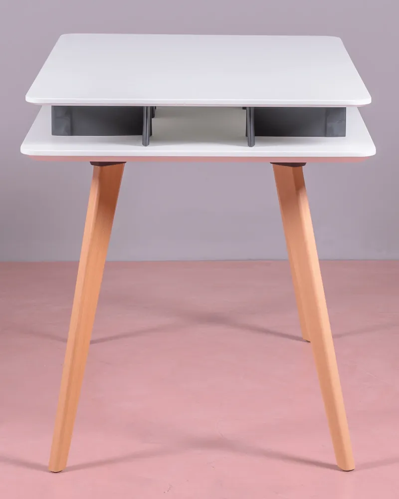 Scandinavian desk table | Minimalist and elegant design