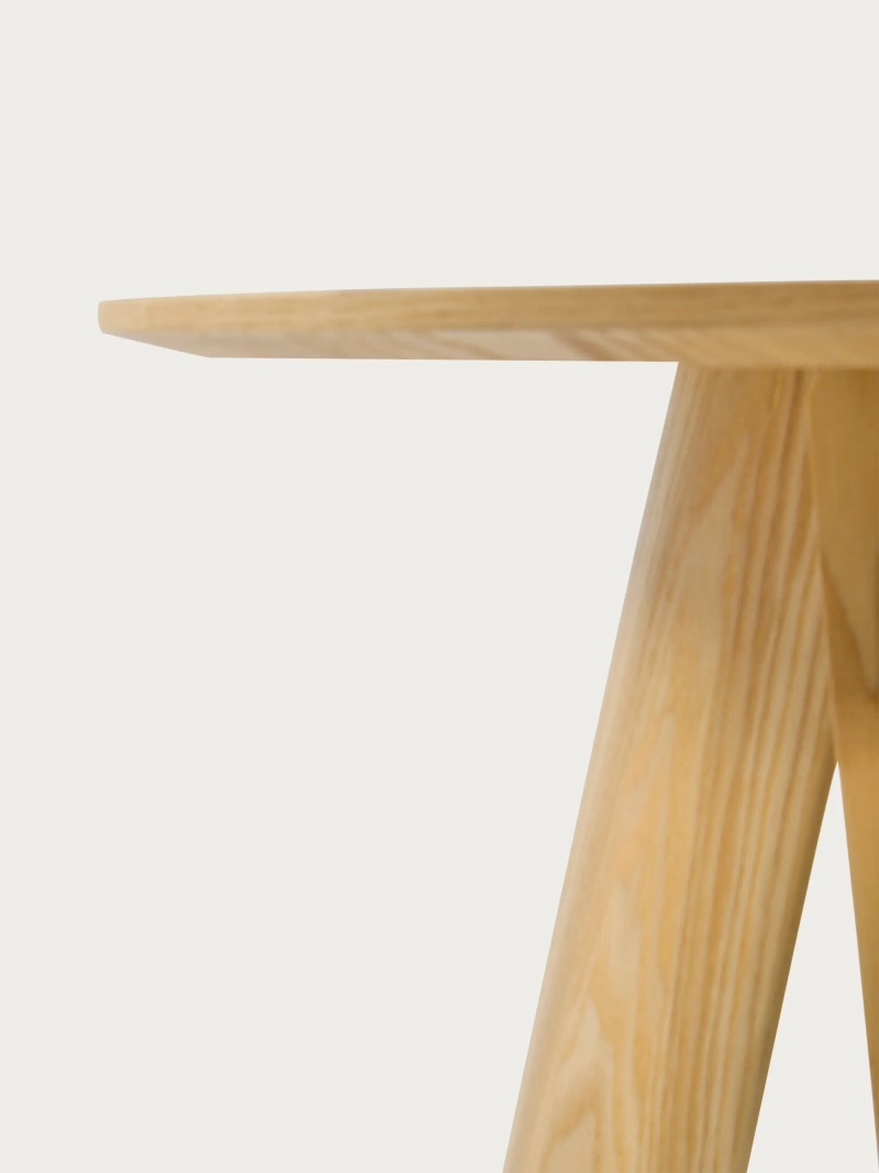 Mesa auxiliar nórdica en madera de fresno (60cm) - Pluto NEST DREAM - 1
