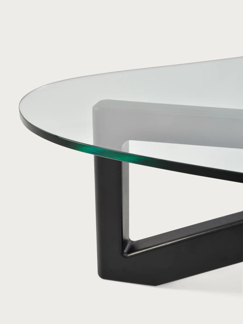 Tavolino con piano in vetro e base in legno (126x90cm) - Nodda NEST DREAM - 7