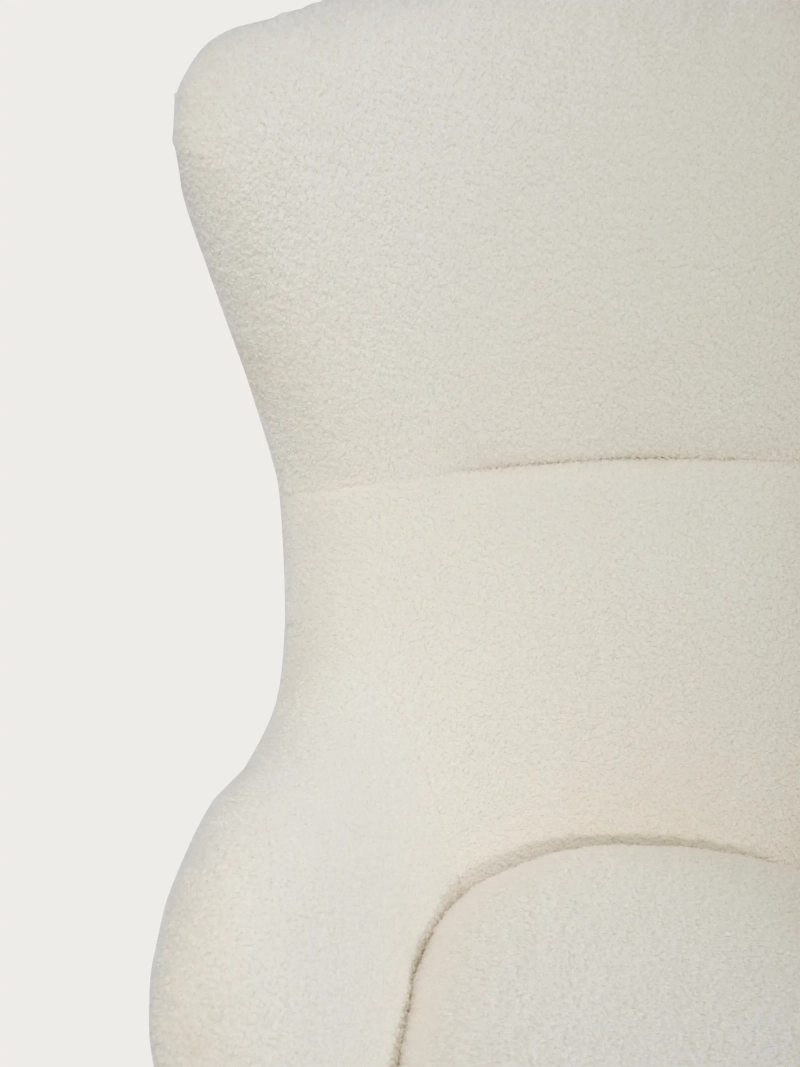 Keinutuoli bouclé-kankaalla - Nest NEST DREAM - 5