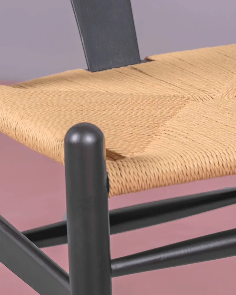 Silla nórdica en madera de haya de colores  | Envío gratuito y garantía de 5 años