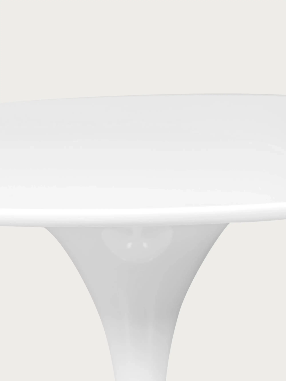 High-end round dining table in MDF wood (100cm) - Stratus NEST DREAM - 1