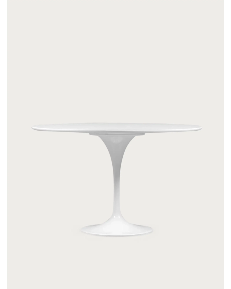High-end round dining table in MDF wood (100cm) - Stratus NEST DREAM - 6