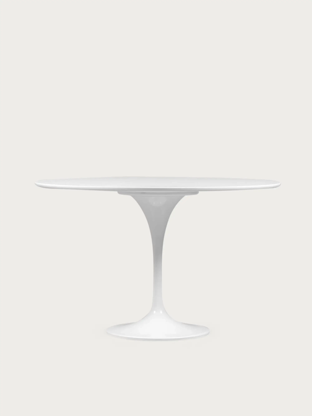 Table de salle à manger ronde haut de gamme en bois MDF (120cm) - Stratus NEST DREAM - 1