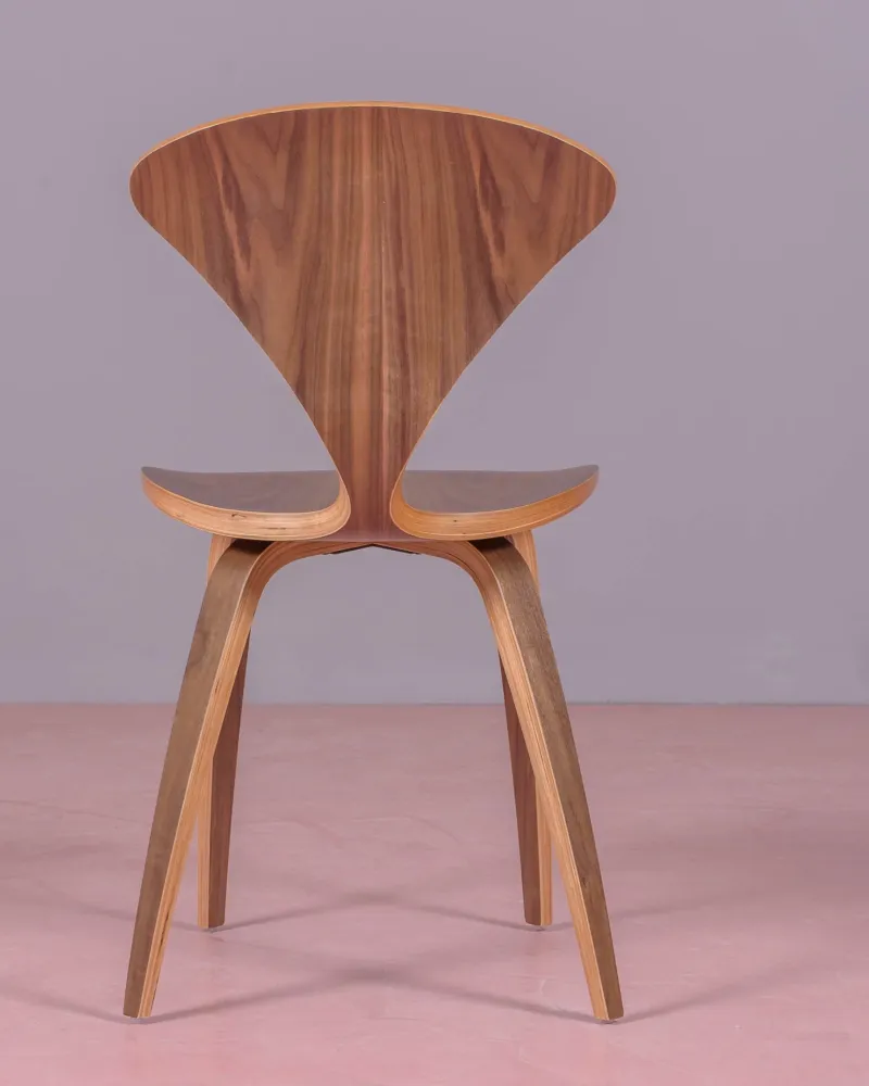 Cherner Scandinavian dining chair in walnut | Free Shipping