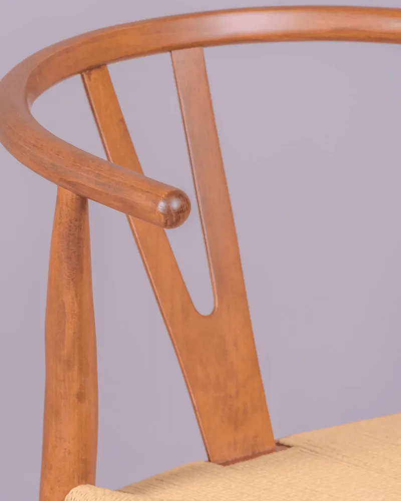 Wish Nordic chair in walnut wood | Free shipping and 5-year warranty