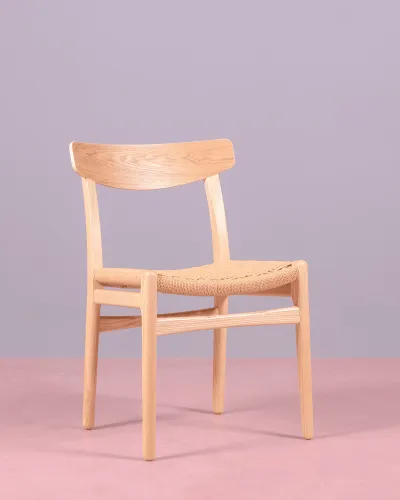 Liam Nordic Chair in Ash wood and natural rope | Nest Dream