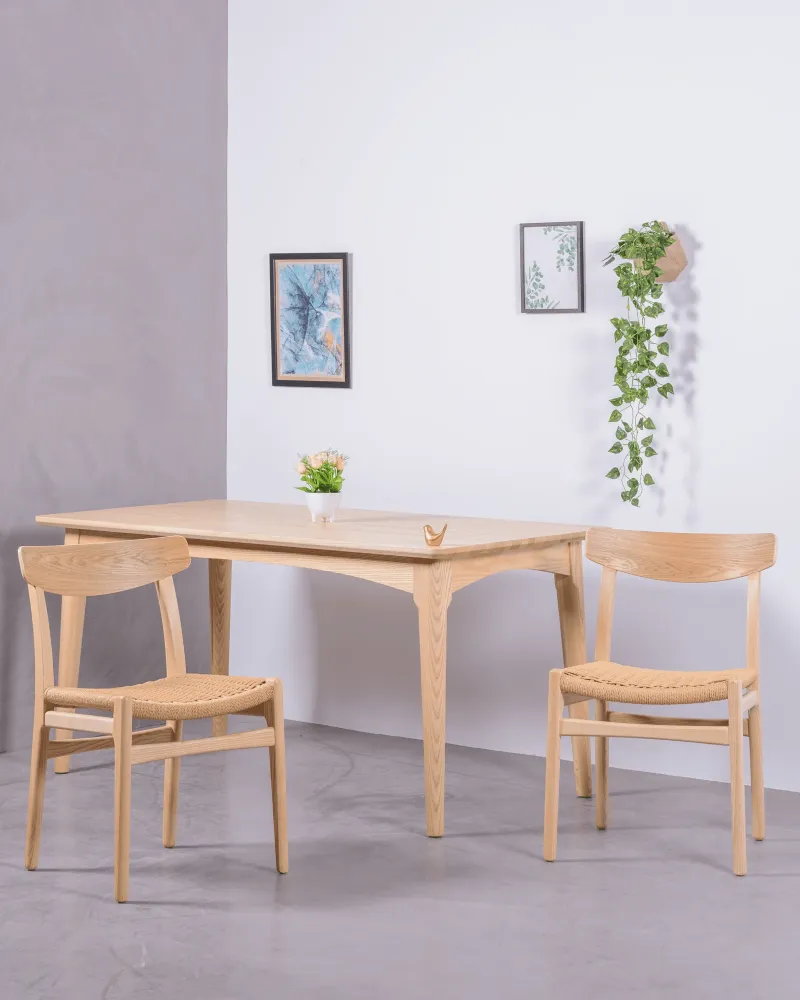 Liam Nordic Chair aus Eschenholz und Naturseil | Nest Dream