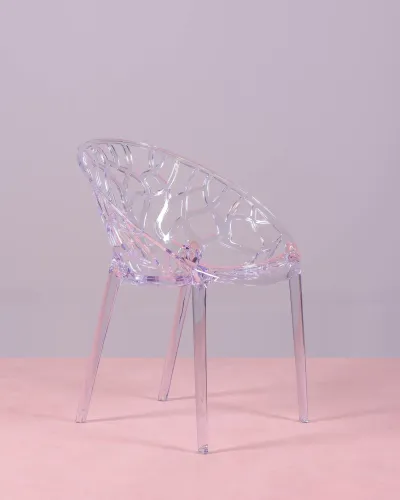 Transparent Chrystal chair suitable for outdoor use | Nest Dream Store