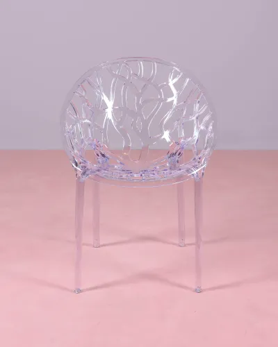 Silla Chrystal transparente apta para exteriores | Tienda Nest Dream