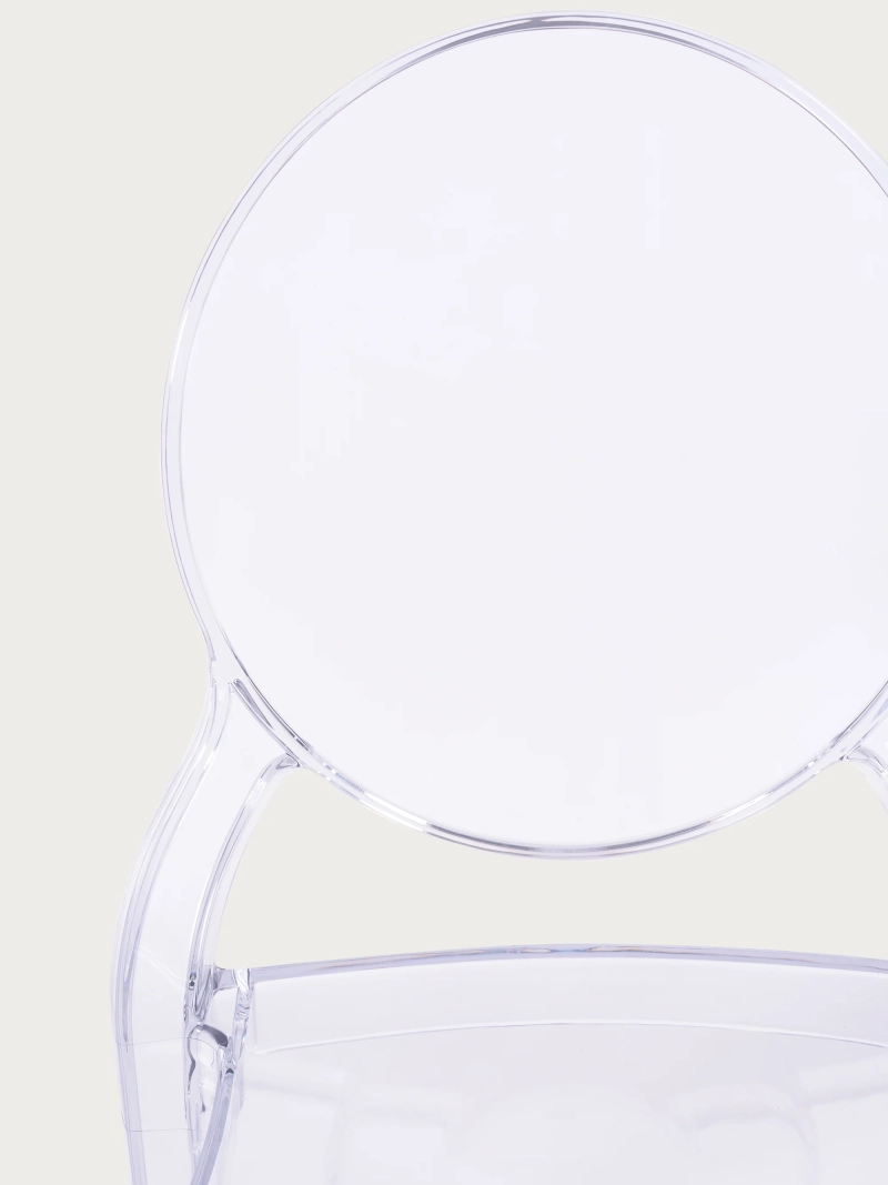 Retro dining chair in transparent plastic - Lousiana NEST DREAM - 14