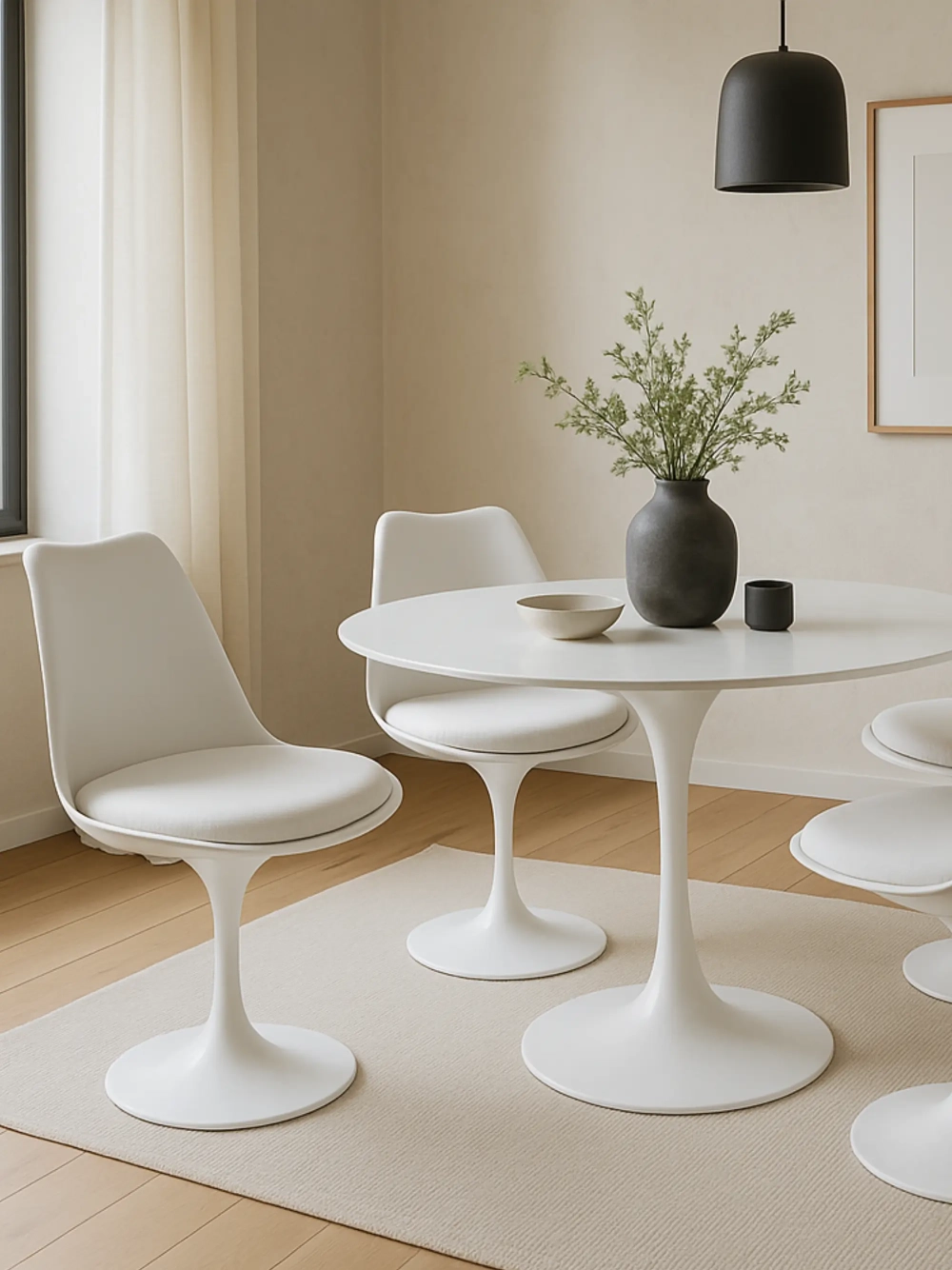 Snurrbar designstol med bomullsdynor - Stratus NEST DREAM - 25