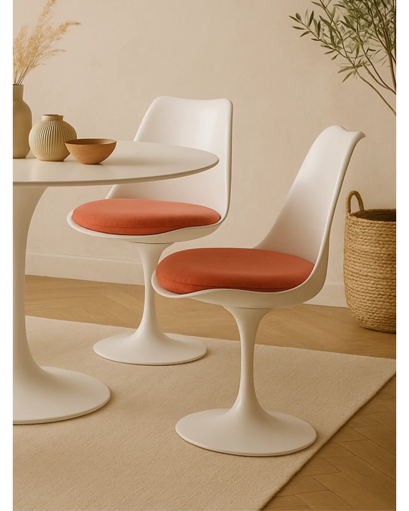 Design-Drehstuhl mit Baumwollkissen - Stratus NEST DREAM - 1