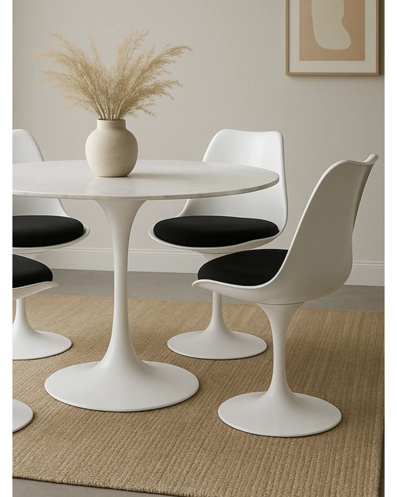 Drejelig designstol med bomuldspude - Stratus NEST DREAM - 9