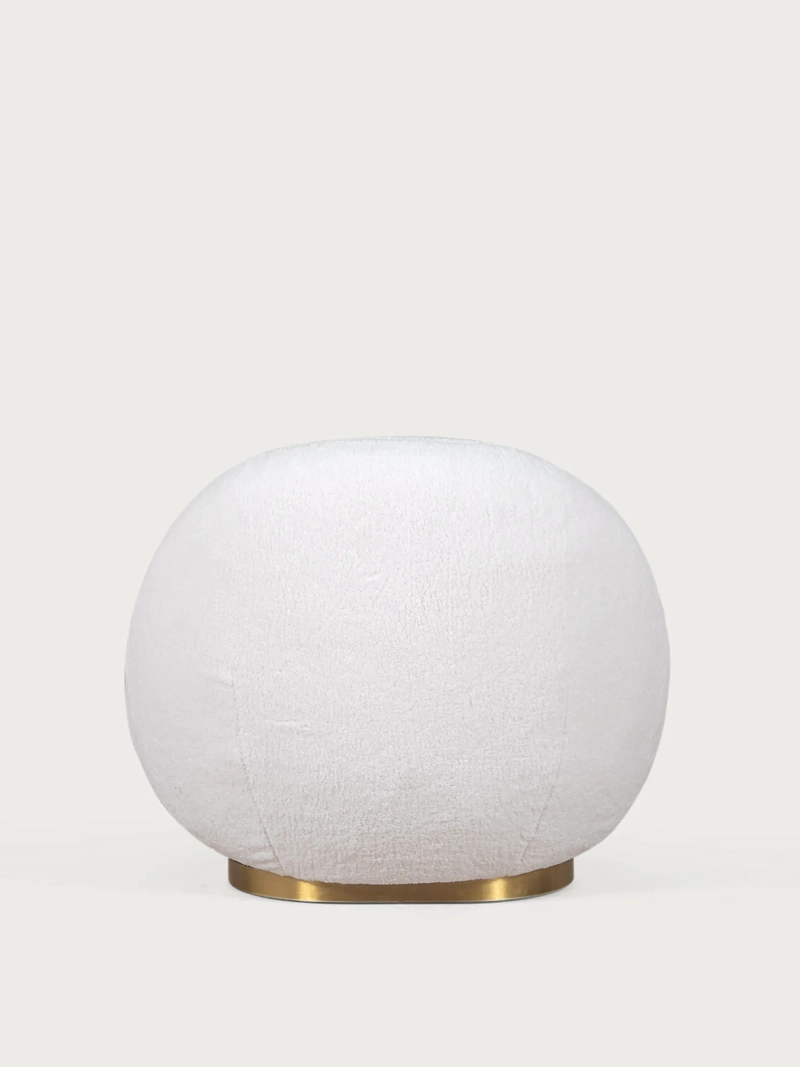 Design drejelig lænestol betrukket med bomuld - Corsica NEST DREAM - 21