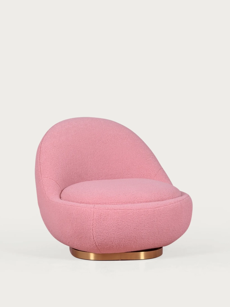 Design snurrfåtölj klädd i bomull - Corsica NEST DREAM - 8