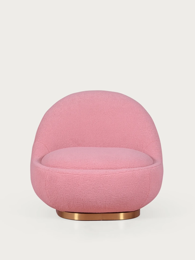 Design drejelig lænestol betrukket med bomuld - Corsica NEST DREAM - 8