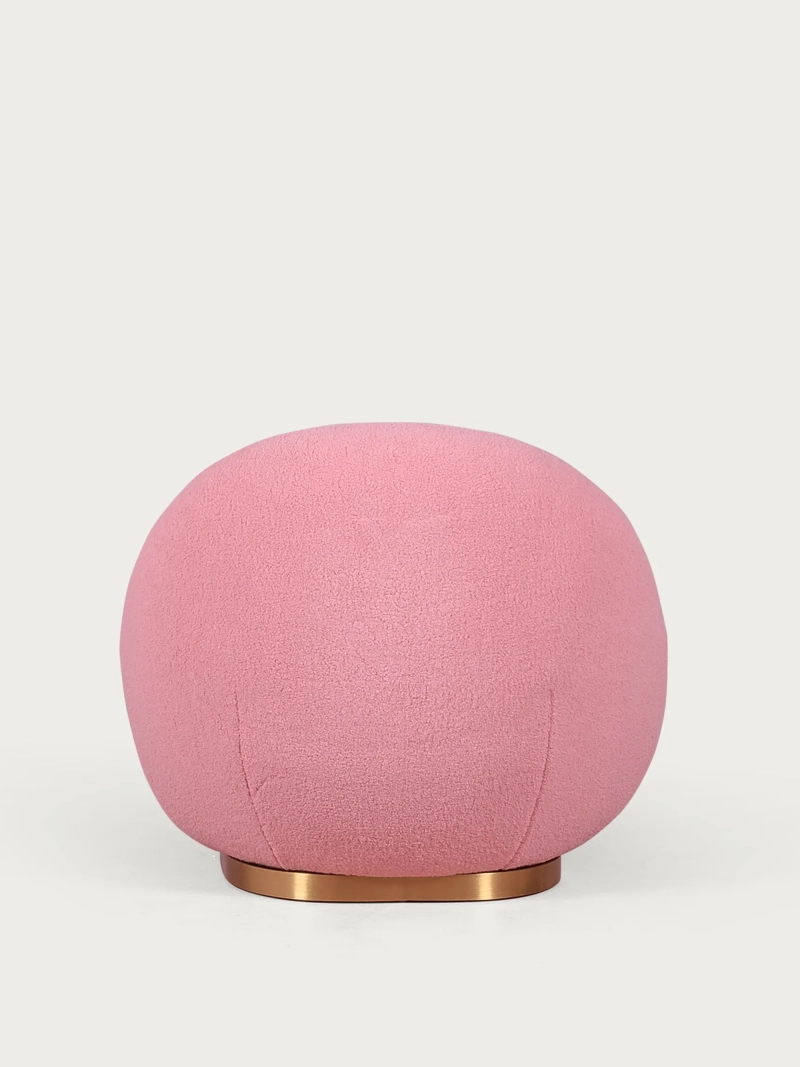 Design drejelig lænestol betrukket med bomuld - Corsica NEST DREAM - 8
