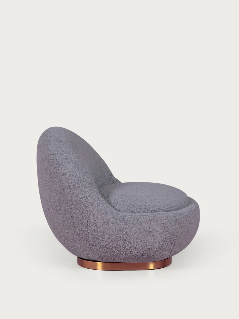 Design forgószék pamut kárpitozással - Corsica NEST DREAM - 6