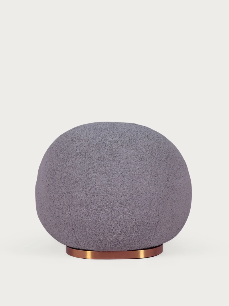 Design drejelig lænestol betrukket med bomuld - Corsica NEST DREAM - 1