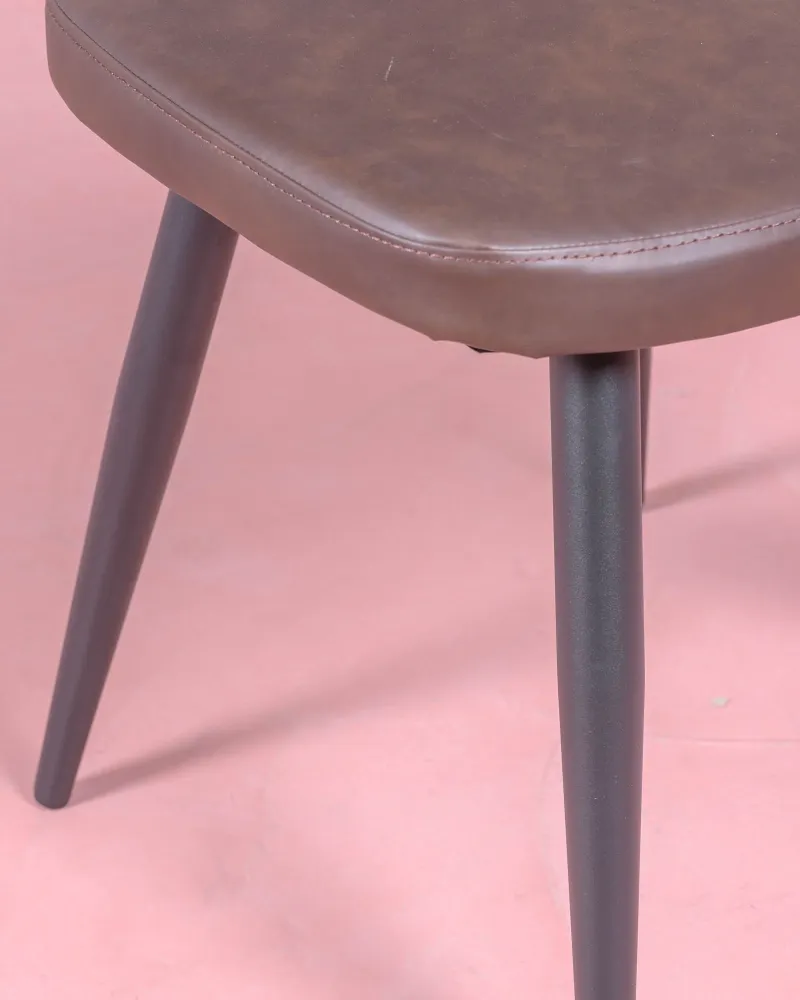 Retro industrial chair upholstered in imitation leather | Nest Dream