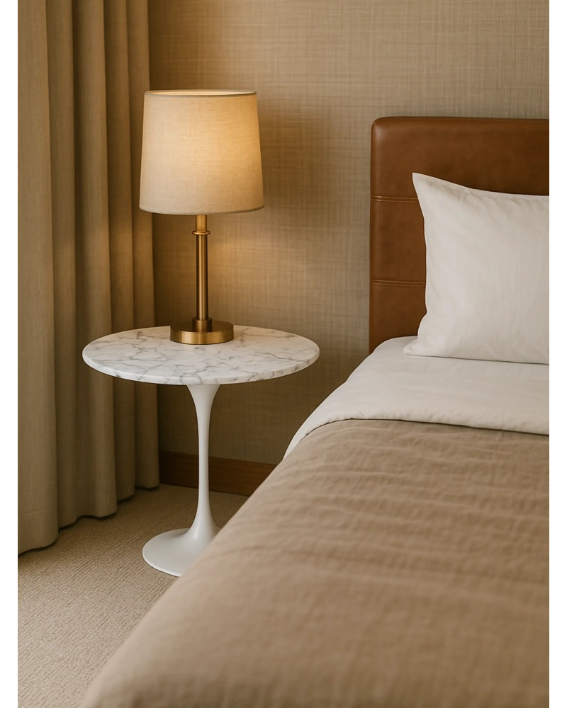 Beistelltisch aus Carrara-Marmor (50cm) - Stratus NEST DREAM - 4