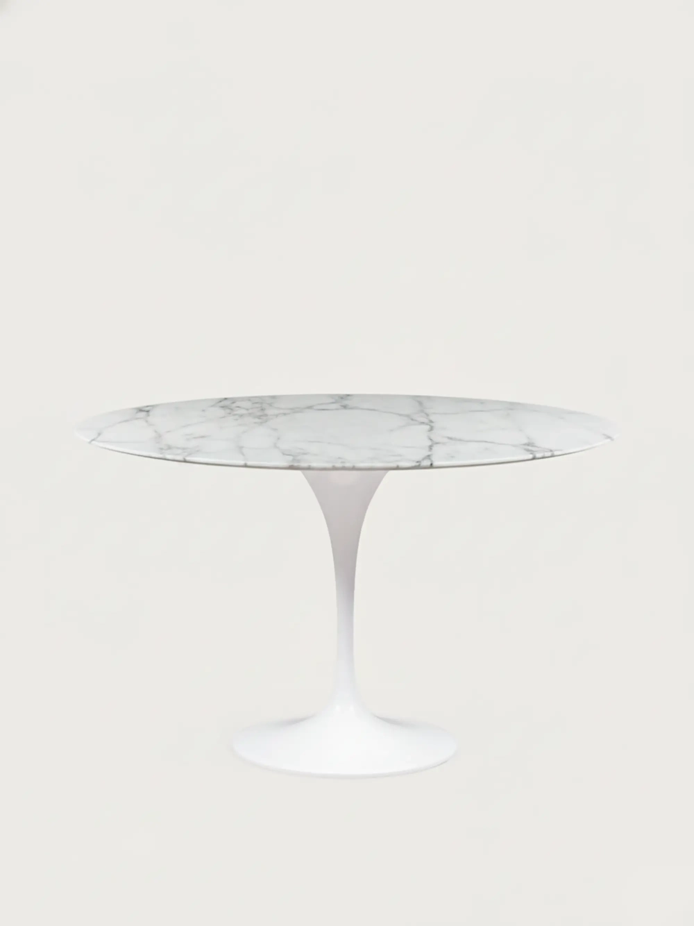 Masă de dining rotundă high-end din marmură de Carrara (120cm) - Stratus NEST DREAM - 1