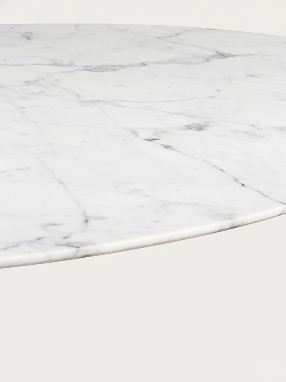 Mesa de jantar redonda topo de gama em mármore de Carrara (120 cm) - Stratus NEST DREAM - 1