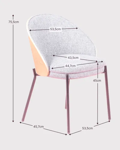 Earth Stolička s rustikálnym dizajnom | 5 rokov záruka | Nest Dream