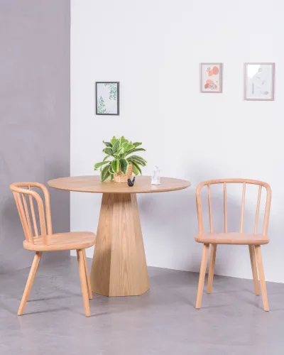 Silla rústica Organic de madera de haya natural | Nest Dream