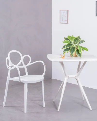 Dream design chair with arms suitable for outdoor use | Nest Dream