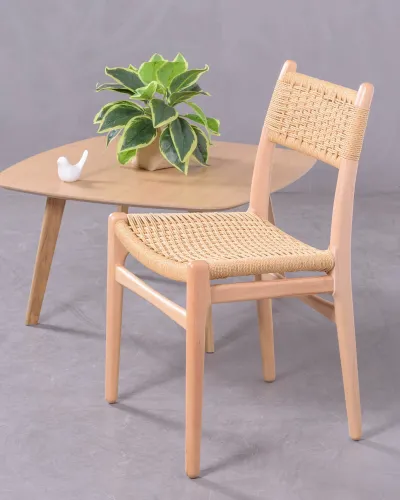 Liam Nordic chair in beech wood | modern and elegant design