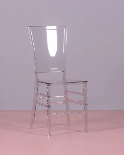 Designer chair in transparent polycarbonate | Dining room chairs