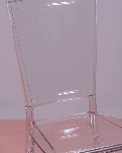 Designer chair in transparent polycarbonate | Dining room chairs