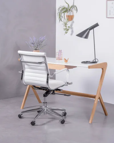 Silla de escritorio con respaldo bajo y reclinable | Tienda Nest Dream