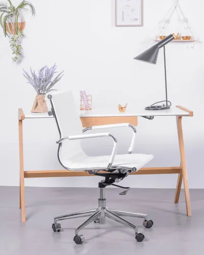 Silla de escritorio con respaldo bajo y reclinable | Tienda Nest Dream