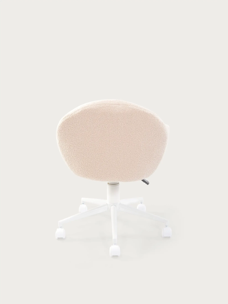 Minimalistischer Bürostuhl aus Samtstoff - Notorius NEST DREAM - 9
