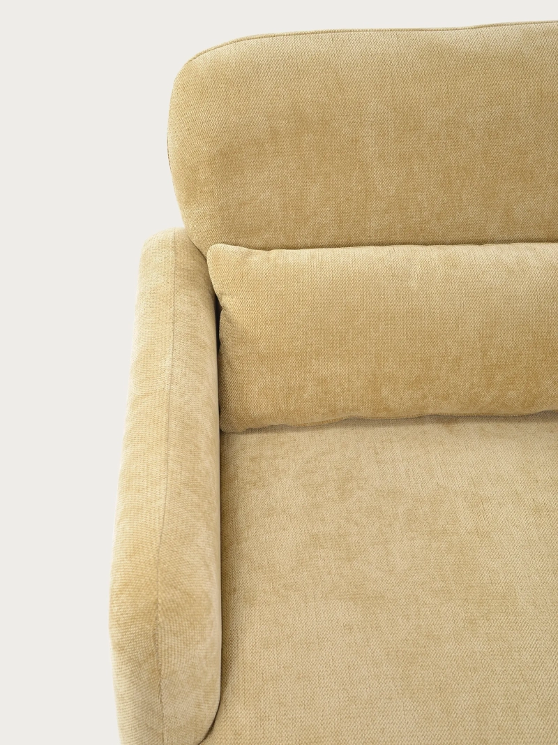 Minimalistično oblikovan oblazinjen fotelj - Bristol NEST DREAM - 1