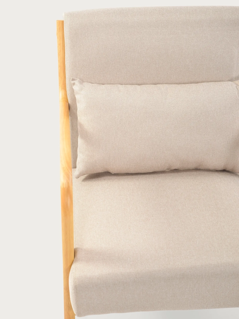 Sillón nórdico Colmar con cojín lumbar | Nest Dream