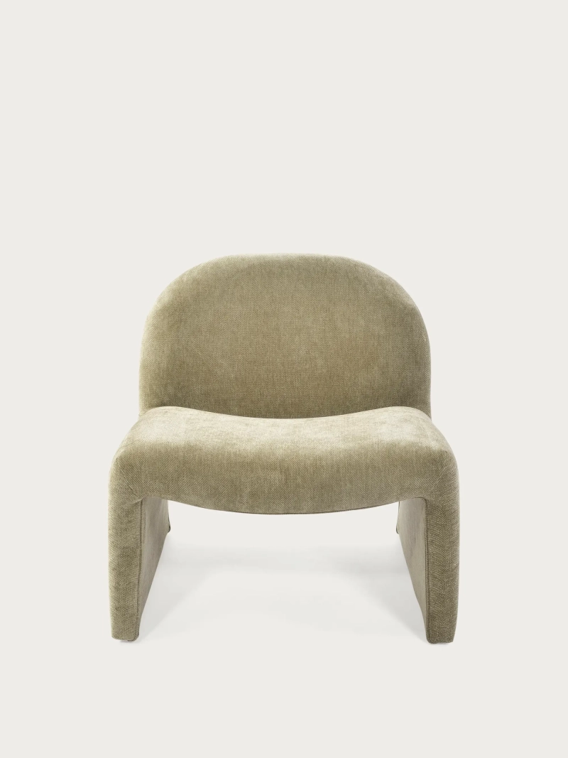 Basel pehmustettu design nojatuoli, minimalistinen ja mukava tyyli