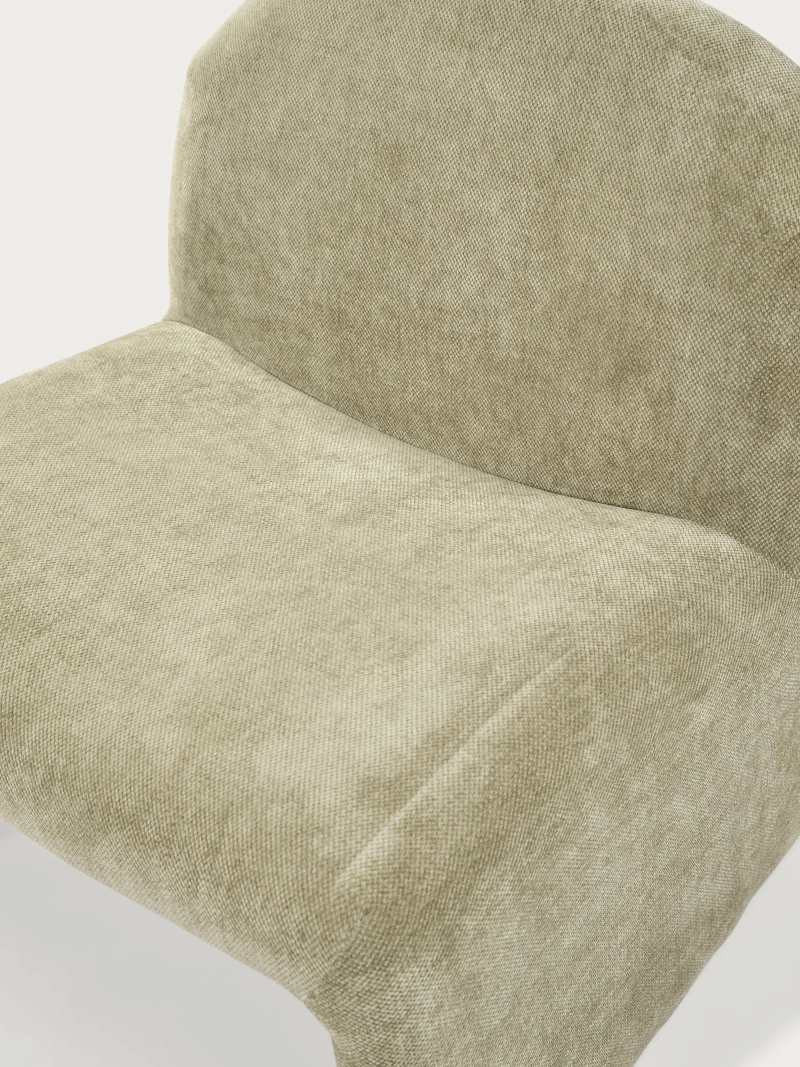 Basel pehmustettu design nojatuoli, minimalistinen ja mukava tyyli