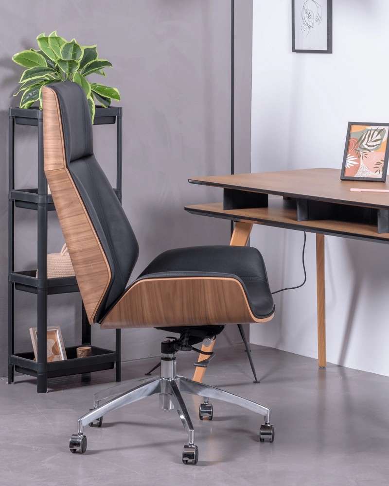 Chaise de bureau de style nordique pour cadres | Livraison gratuite