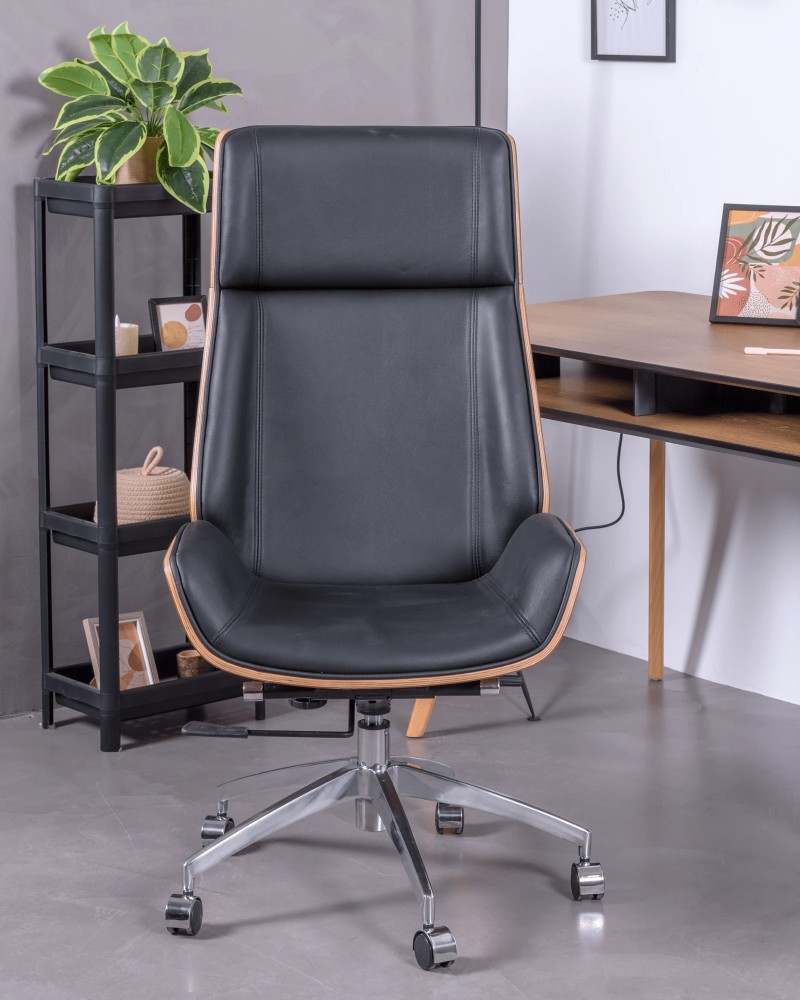 Nordic style desk chair for executives | Free shipping